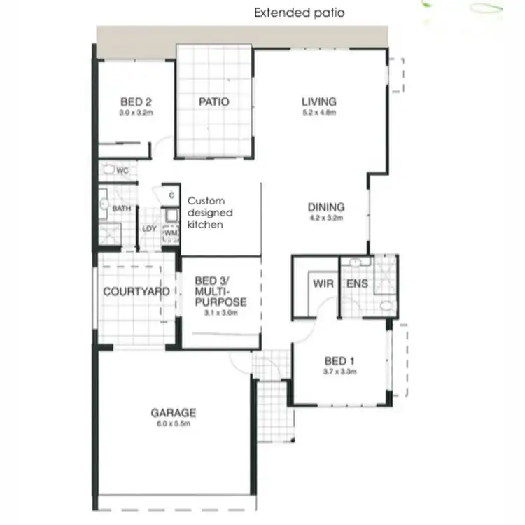 Floorplan of Homely unit listing, 24/15 Rainforest Sanctuary Drive, Buderim QLD 4556