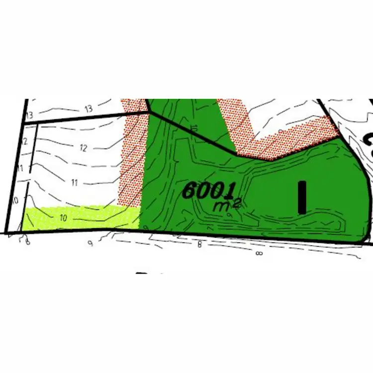 Floorplan of Homely land listing, LOT 1/237 Paynters Creek Road, Rosemount QLD 4560