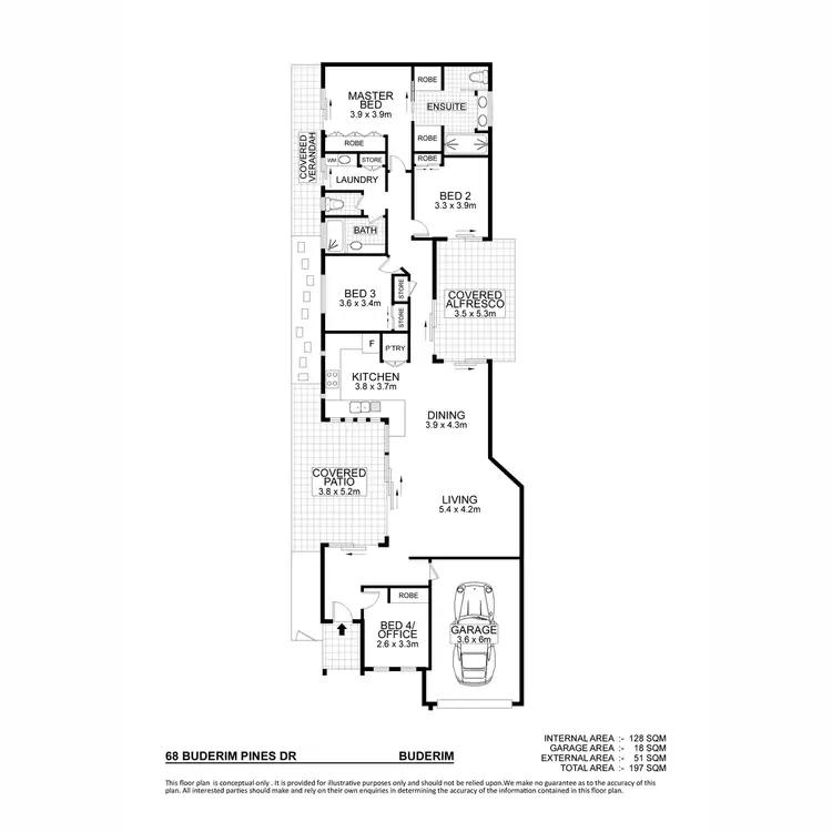 Floorplan of Homely house listing, 68 Buderim Pines Drive, Buderim QLD 4556