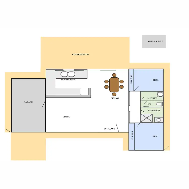 Floorplan of Homely unit listing, 32 Lindsay Road, Buderim QLD 4556