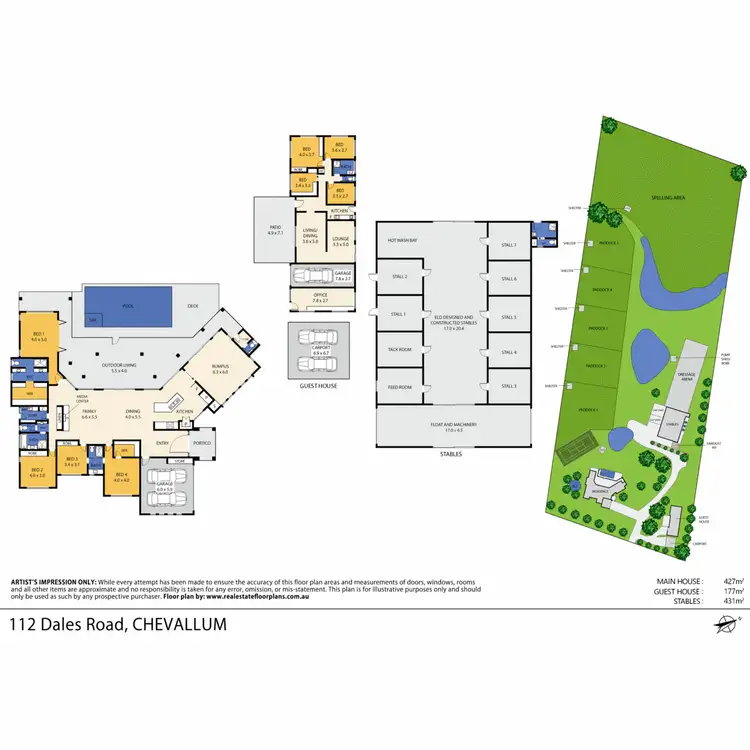 Floorplan of Homely rural property listing, 112 Dales Road, Chevallum QLD 4555