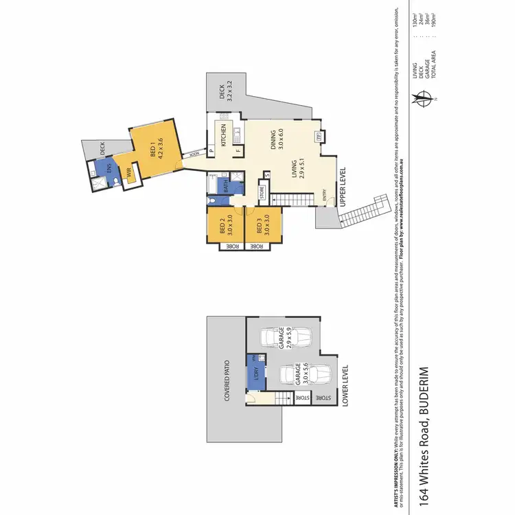 Floorplan of Homely house listing, 164 Whites Road, Buderim QLD 4556