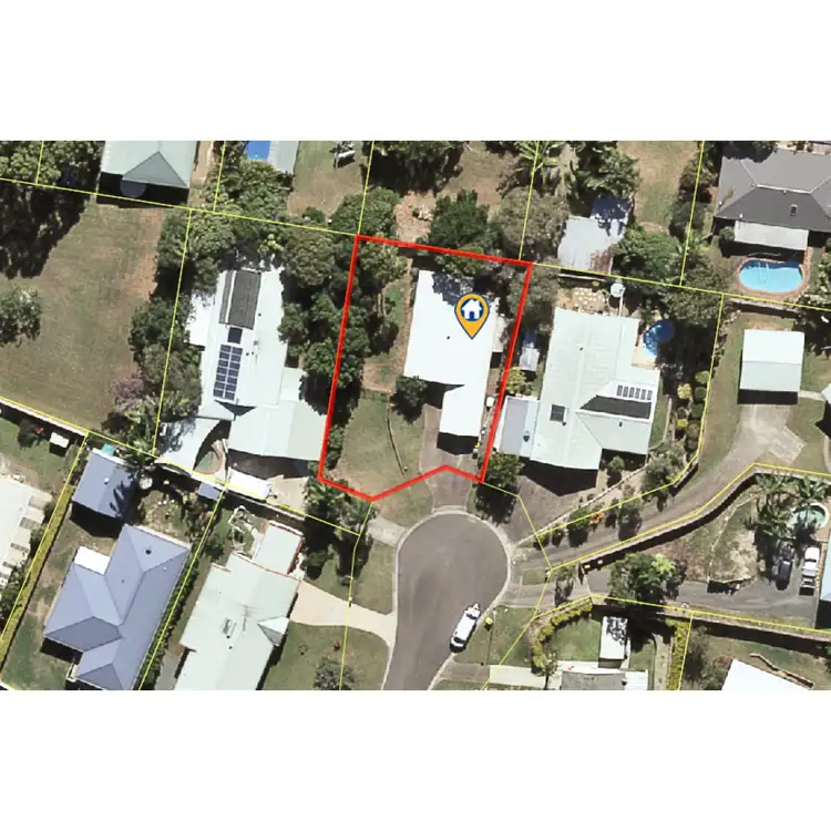 Floorplan of Homely house listing, 6 Kuskopf Place, Woombye QLD 4559
