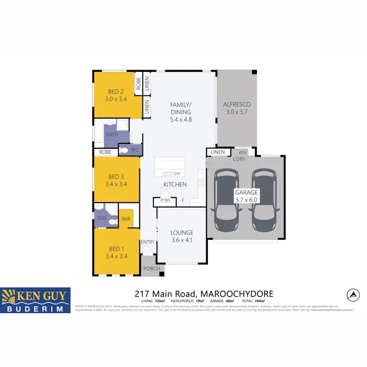 Floorplan of Homely house listing, 217 Main Road, Maroochydore QLD 4558