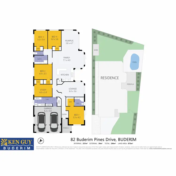 Floorplan of Homely house listing, 82 Buderim Pines Drive, Buderim QLD 4556
