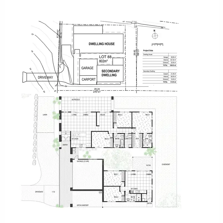 Floorplan of Homely house listing, 9 Red Berry Lane, Woombye QLD 4559
