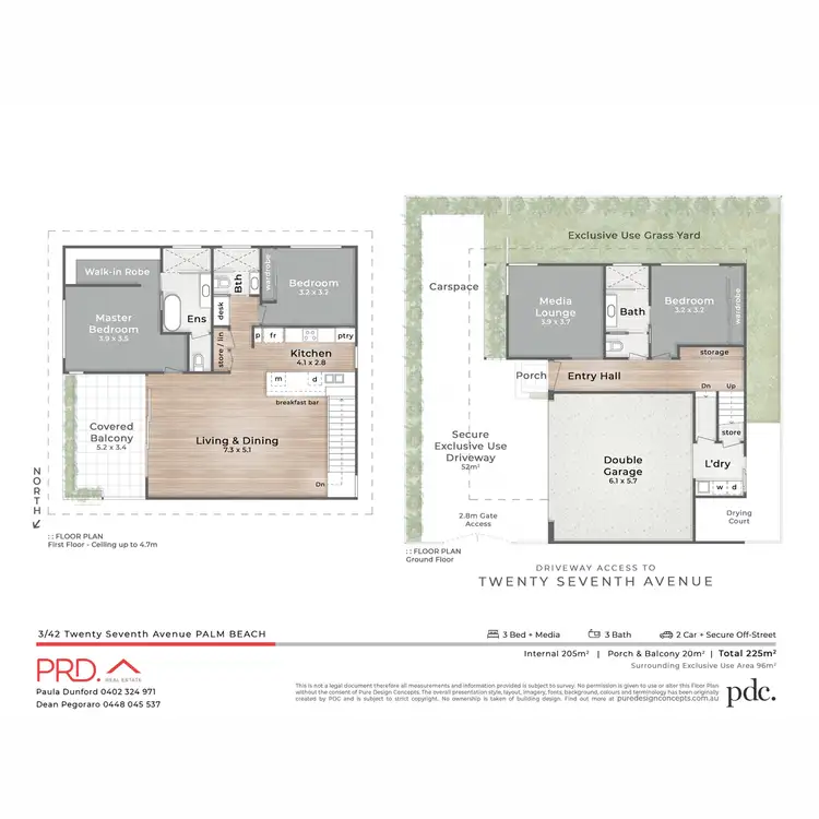 Floorplan of Homely house listing, 3/42 Twenty Seventh Avenue, Palm Beach QLD 4221