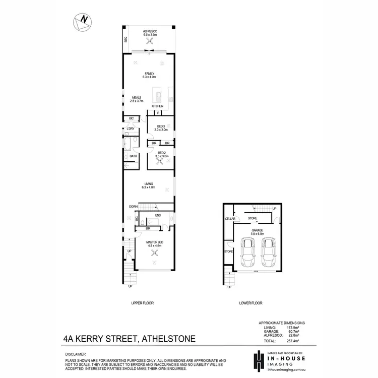 Floorplan of Homely house listing, 4A Kerry Street, Athelstone SA 5076