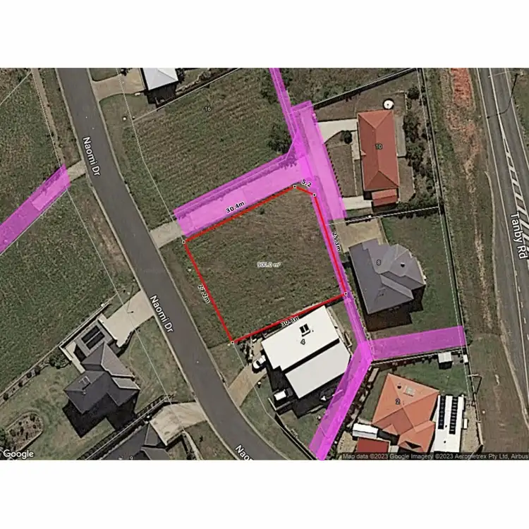 Floorplan of Homely land listing, 6 Naomi Drive, Taroomball QLD 4703