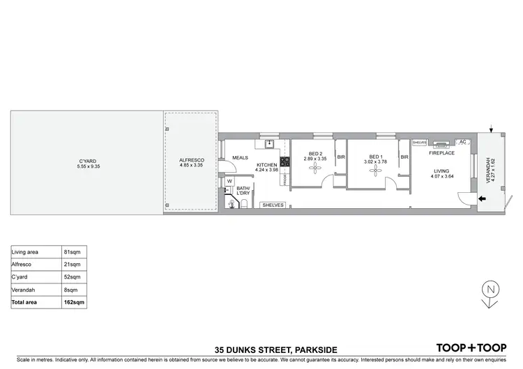 Floorplan of Homely house listing, 35 Dunks Street, Parkside SA 5063