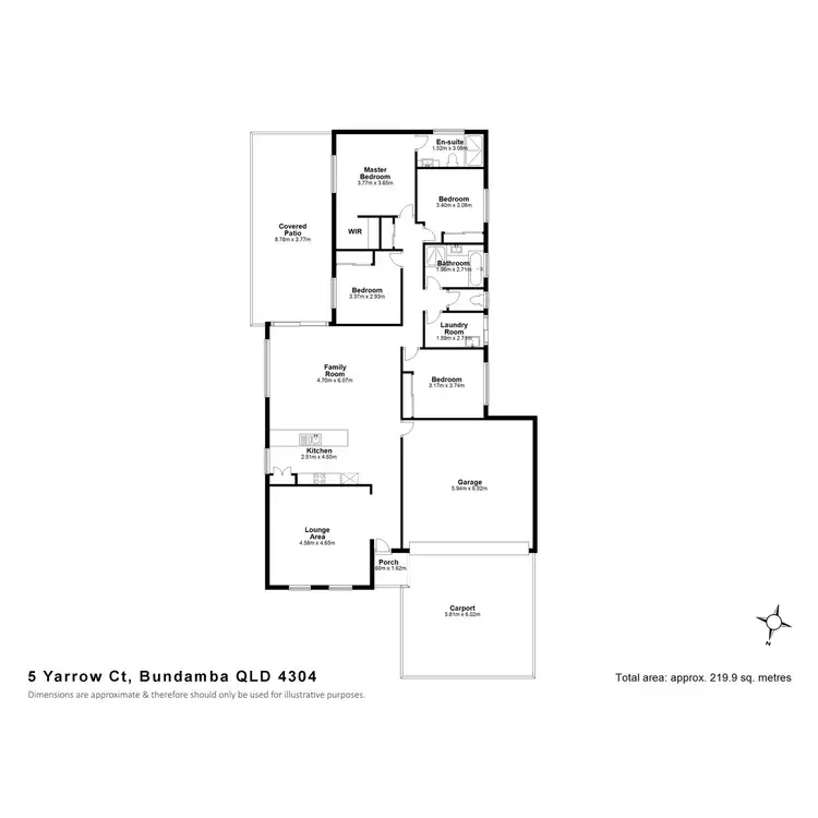 Floorplan of Homely house listing, 5 Yarrow Court, Bundamba QLD 4304