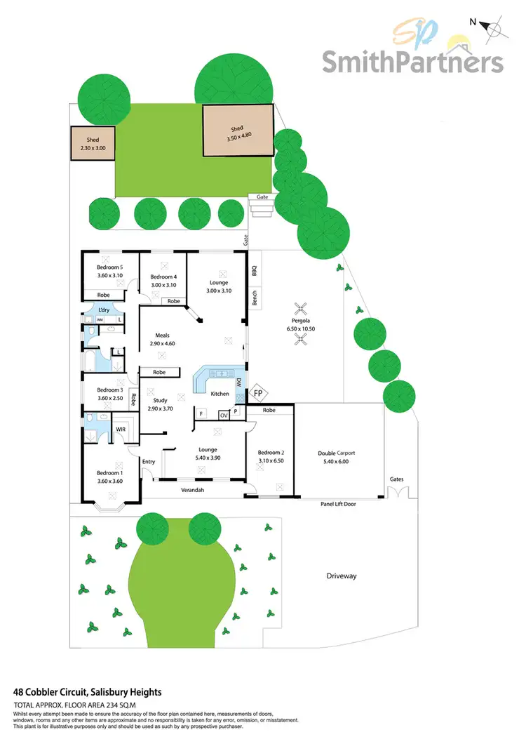 Floorplan of Homely house listing, 48 Cobbler Circuit, Salisbury Heights SA 5109