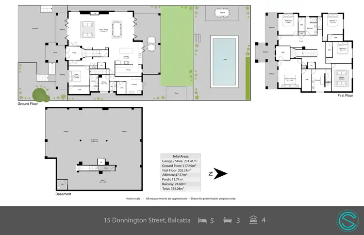 Floorplan of Homely house listing, 15 Donnington Road, Balcatta WA 6021