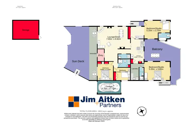 Floorplan of Homely house listing, 28 King Street, Glenbrook NSW 2773