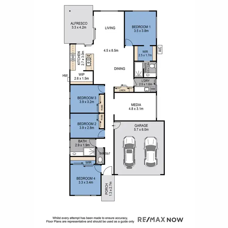 Floorplan of Homely house listing, 50 Palatial Crescent, Griffin QLD 4503