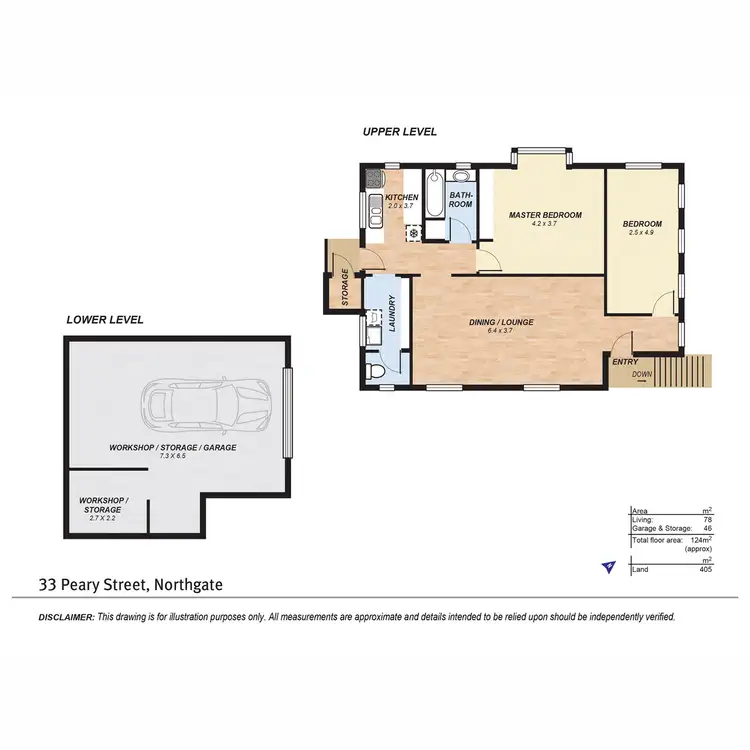 Floorplan of Homely house listing, 33 Peary Street, Northgate QLD 4013