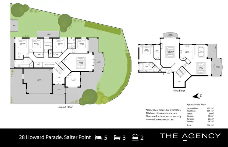 Floorplan of Homely house listing, 28 Howard Parade, Salter Point WA 6152