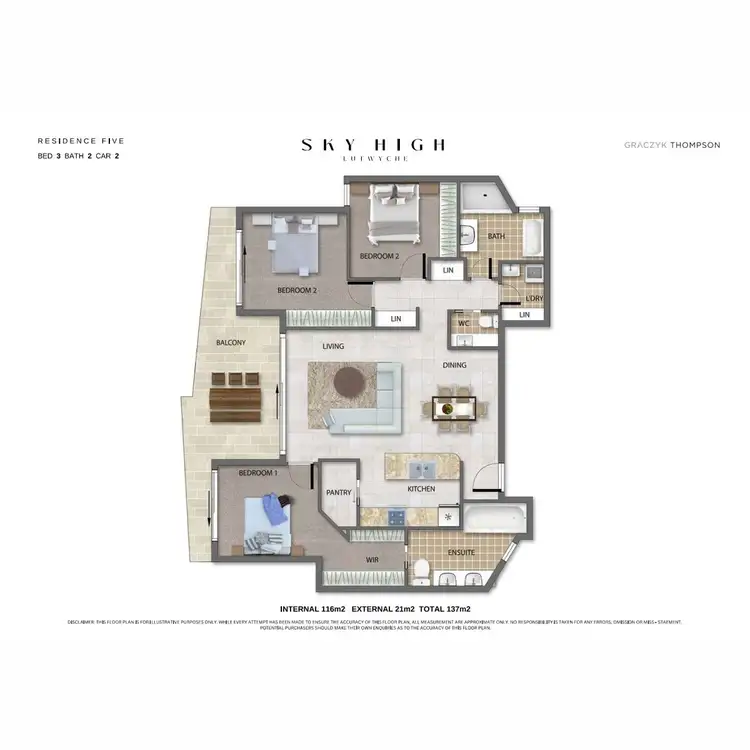 Floorplan of Homely apartment listing, 5/17 High Street, Lutwyche QLD 4030