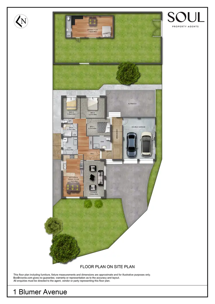 Floorplan of Homely house listing, 1 Blumer Avenue, Griffith NSW 2680
