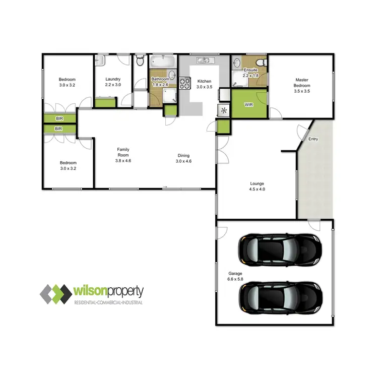 Floorplan of Homely house listing, 17 Blackwood Close, Traralgon VIC 3844