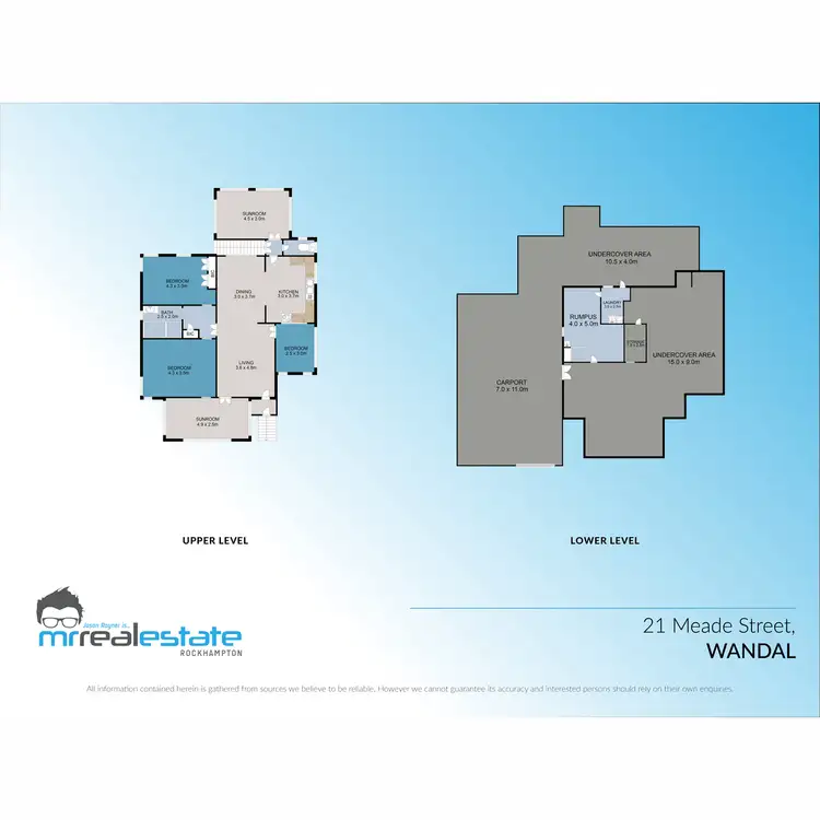 Floorplan of Homely house listing, 21 Meade Street, Wandal QLD 4700