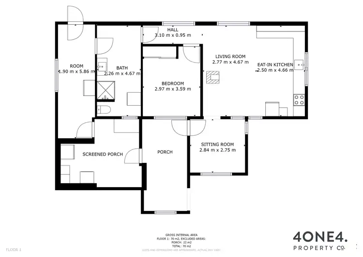 Floorplan of Homely house listing, 3 Swan Street, Bagdad TAS 7030