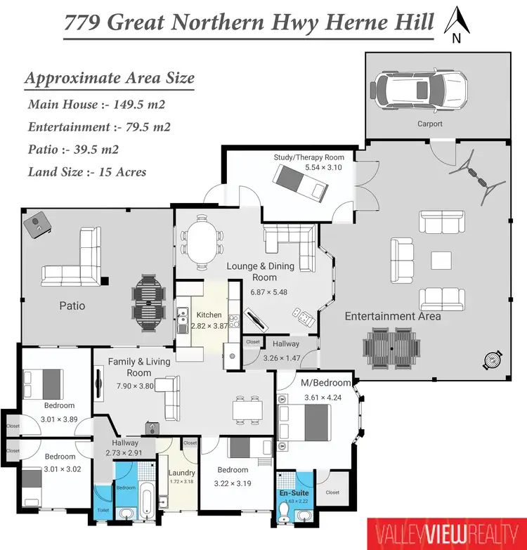 Floorplan of Homely house listing, 779 Great Northern Highway, Herne Hill WA 6056