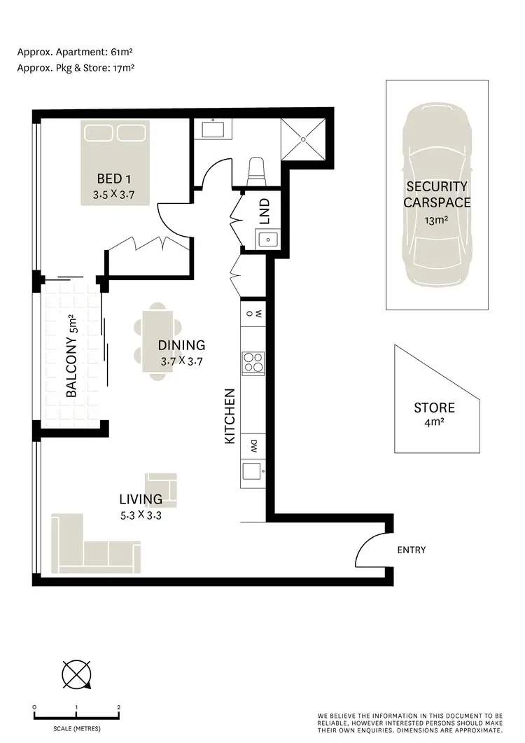 Floorplan of Homely apartment listing, 56/68 Sir John Young Crescent, Woolloomooloo NSW 2011