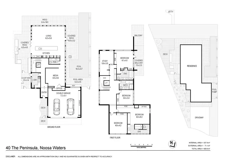 Floorplan of Homely house listing, 40 The Peninsula, Noosa Waters QLD 4566