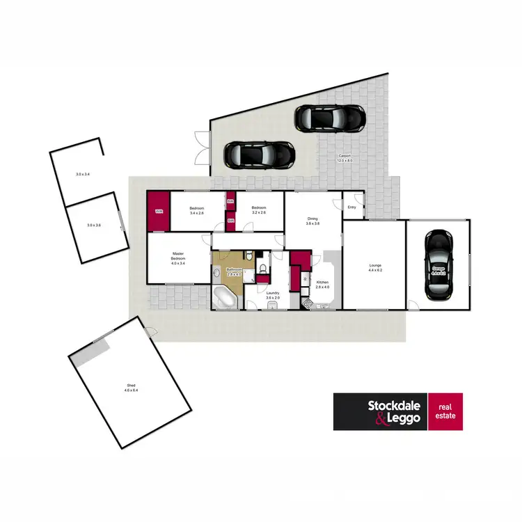 Floorplan of Homely house listing, 1 Hewat Court, Morwell VIC 3840