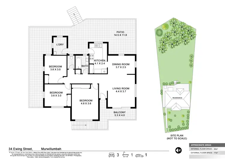 Floorplan of Homely house listing, 34 Ewing Street, Murwillumbah NSW 2484