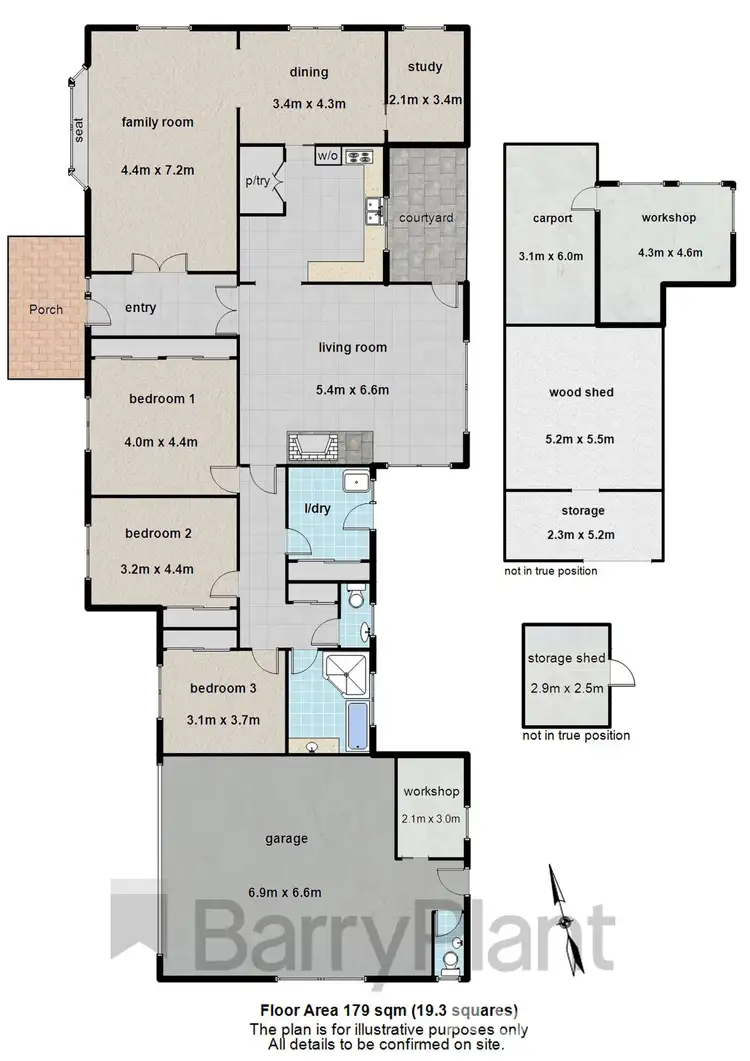 Floorplan of Homely house listing, 42 Fairway Road, Emerald VIC 3782