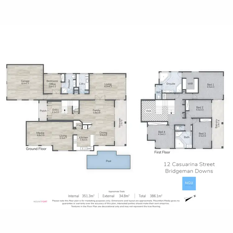 Floorplan of Homely house listing, 12 Casuarina Street, Bridgeman Downs QLD 4035