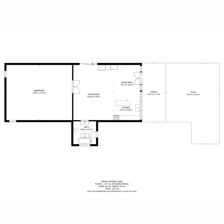 Floorplan of Homely rural property listing, 121 Eglinford Lane, Congewai NSW 2325