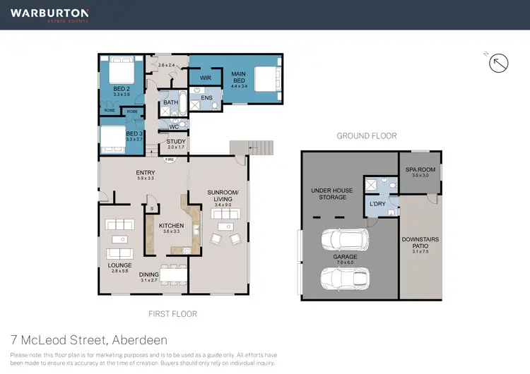 Floorplan of Homely house listing, 7 McLeod Street, Aberdeen NSW 2336