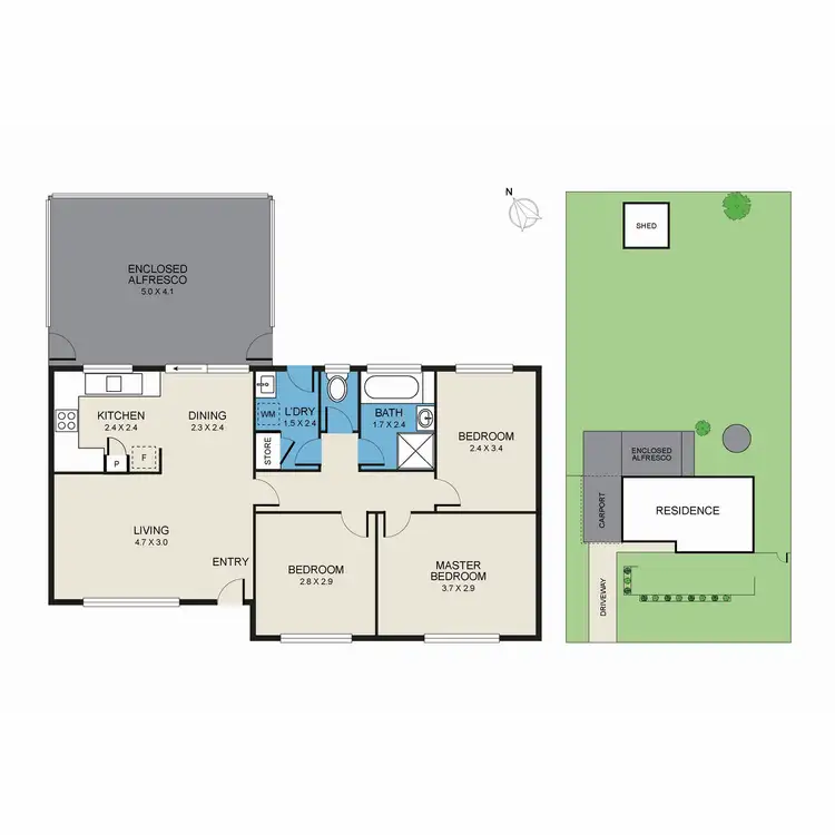 Floorplan of Homely house listing, 9 Thomas Street, North Rothbury NSW 2335