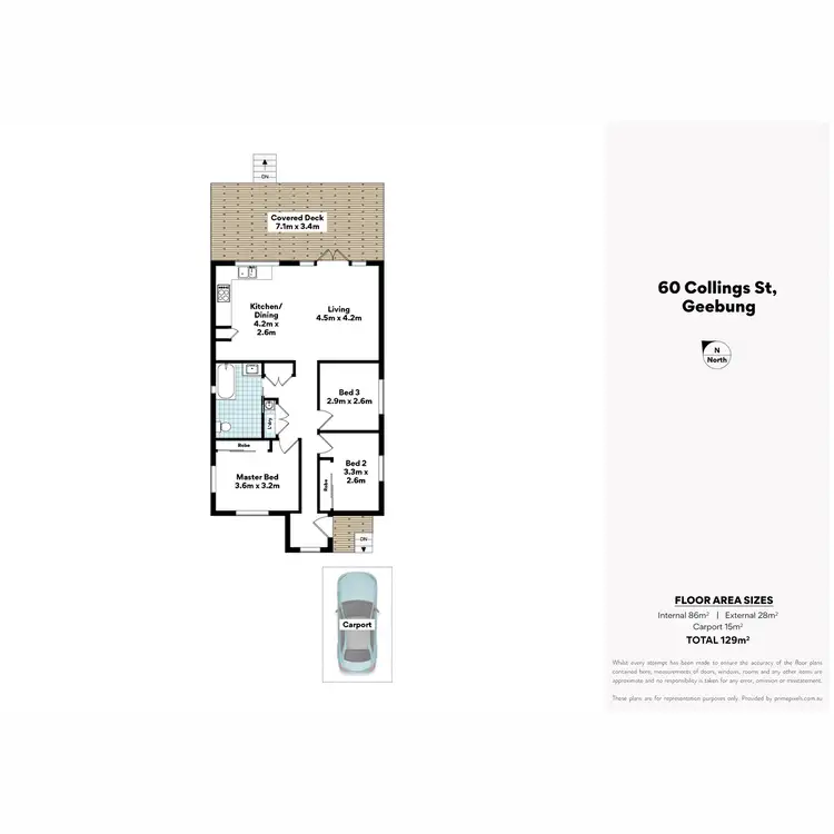 Floorplan of Homely house listing, 60 Collings Street, Geebung QLD 4034