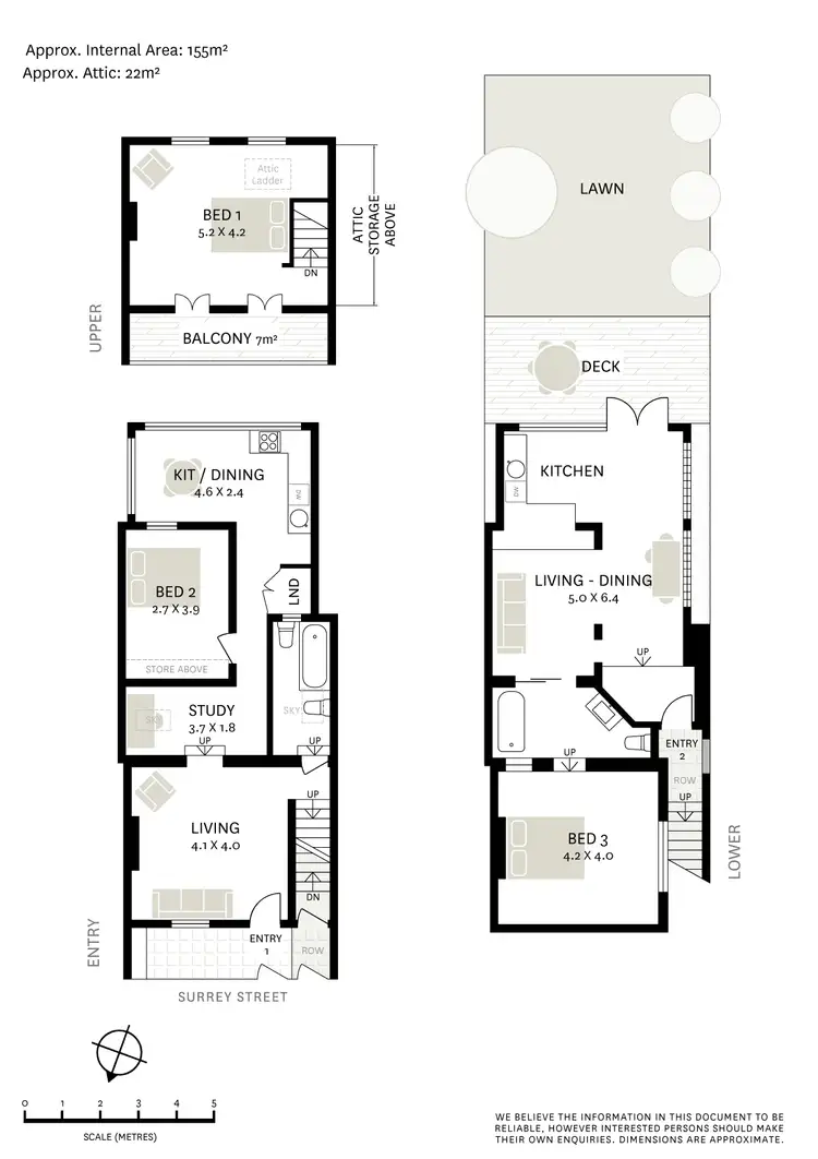Floorplan of Homely house listing, 54 Surrey Street, Darlinghurst NSW 2010
