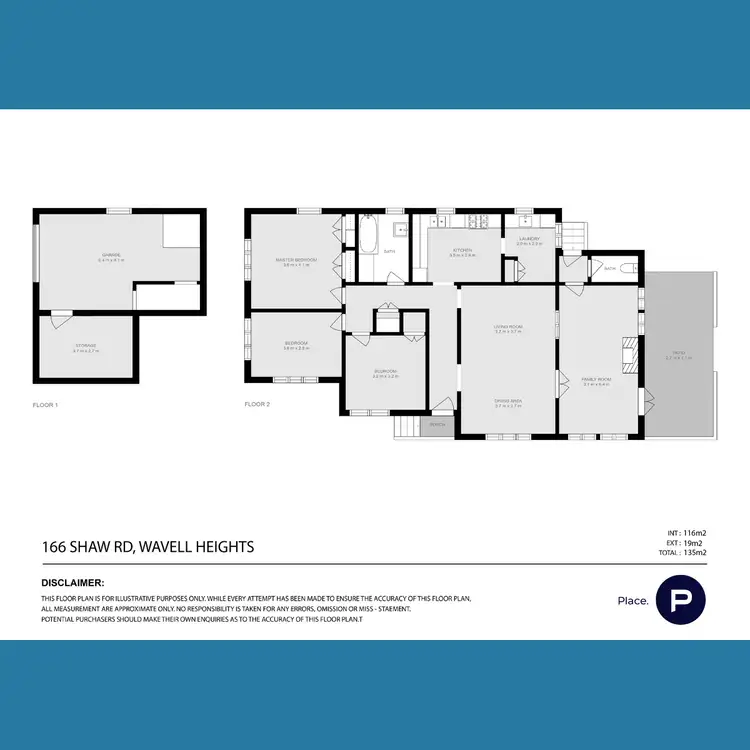 Floorplan of Homely house listing, 166 Shaw Road, Wavell Heights QLD 4012