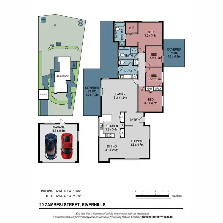 Floorplan of Homely house listing, 20 Zambesi Street, Riverhills QLD 4074