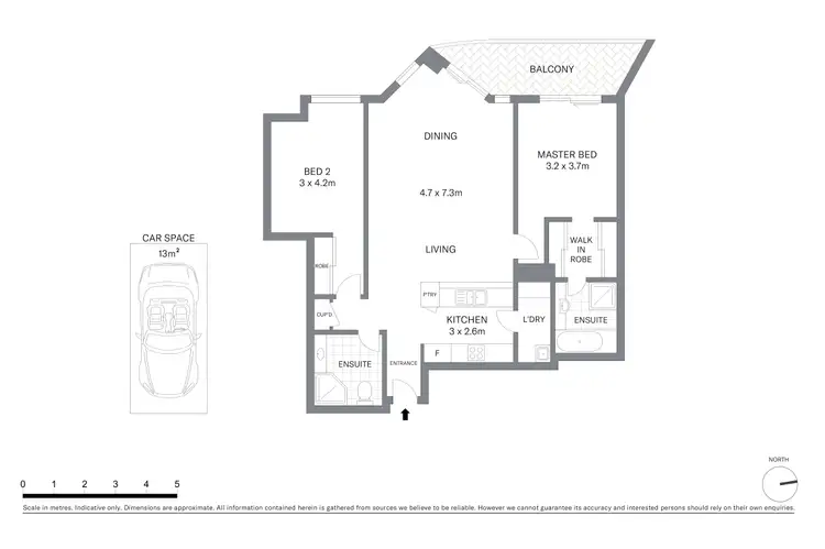 Floorplan of Homely apartment listing, 4209/2 Quay Street, Haymarket NSW 2000