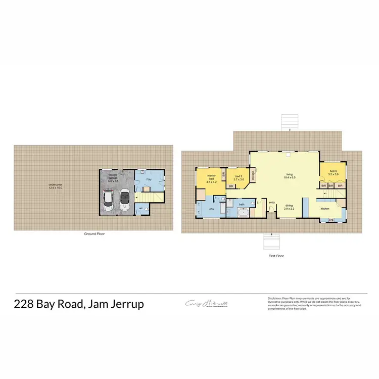 Floorplan of Homely house listing, 229 Bay Road, Jam Jerrup VIC 3984