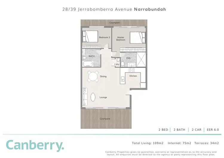Floorplan of Homely apartment listing, 28/39 Jerrabomberra Avenue, Narrabundah ACT 2604