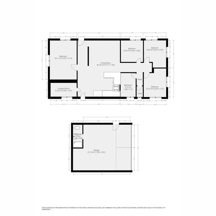 Floorplan of Homely house listing, 1 Buxton Drive, Gracemere QLD 4702