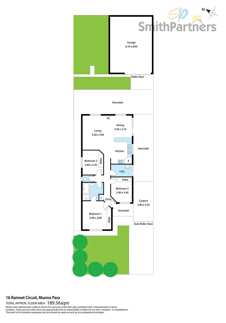 Floorplan of Homely house listing, 16 Ramnet Circuit, Munno Para SA 5115