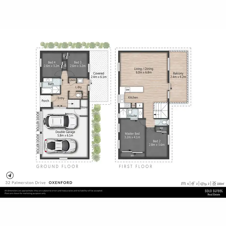 Floorplan of Homely house listing, 32 Palmerston Drive, Oxenford QLD 4210