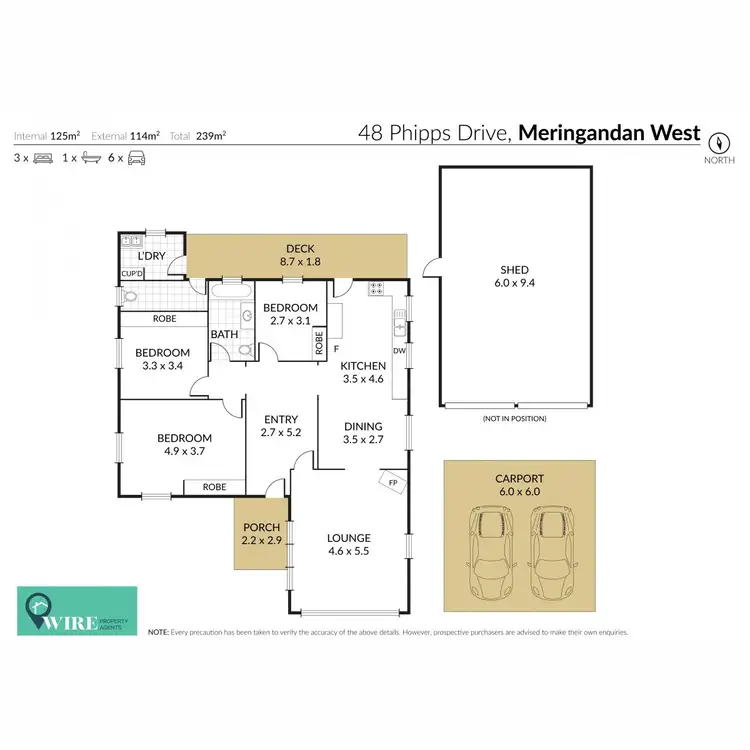 Floorplan of Homely house listing, 48 Phipps Drive, Meringandan West QLD 4352