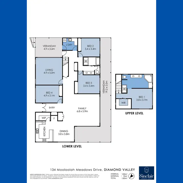 Floorplan of Homely house listing, 134 Mooloolah Meadows Drive, Mooloolah Valley QLD 4553