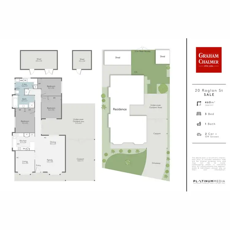 Floorplan of Homely house listing, 20 Raglan Street, Sale VIC 3850