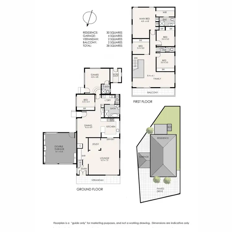 Floorplan of Homely house listing, 54 Daniel Solander Drive, Endeavour Hills VIC 3802
